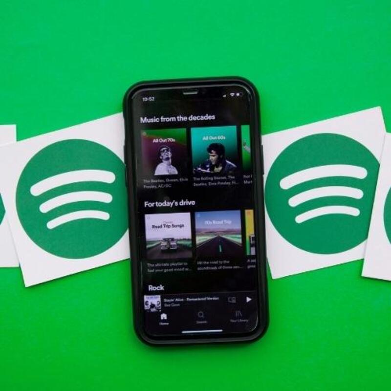 mobilabonnement med Spotify